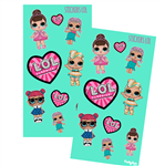 Stickers en planchitas LOL 6u